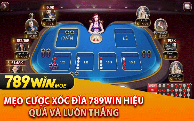 Mẹo Cược Xóc Đĩa 789Win Hiệu Quả Và Luôn Thắng