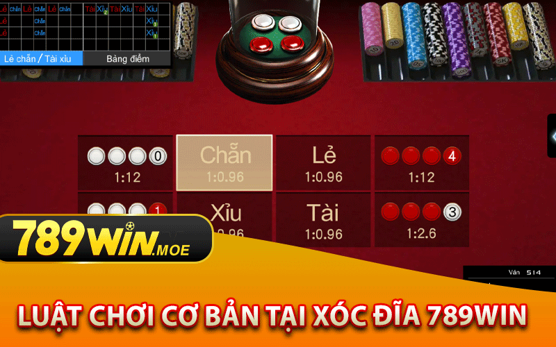 Luật Chơi Cơ Bản Tại Xóc Đĩa 789Win