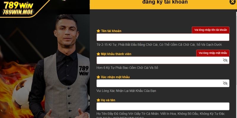 Đăng ký tài khoản nhà cái